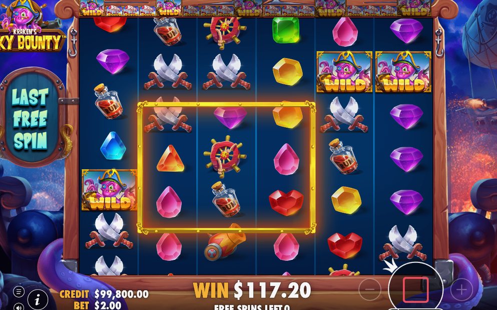 Free Spins med expanderande WILD över rutnätet